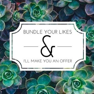 Bundle to save and I will send you an offer!